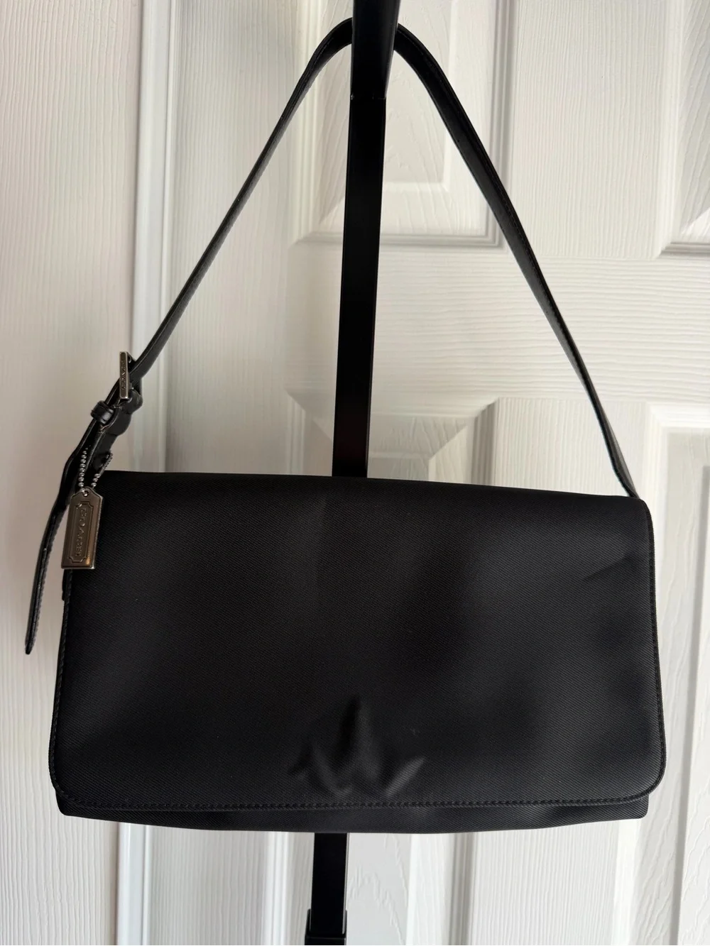 Coach Black Shoulder Bag Medium Women’s